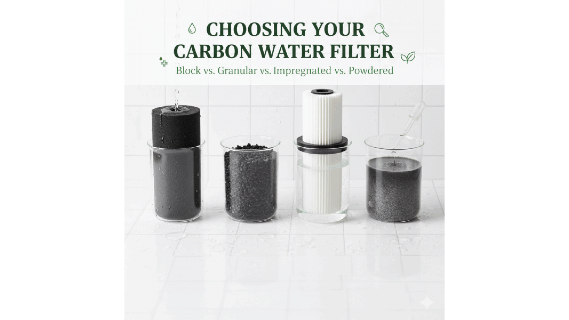 Choosing the Right Carbon Water Filter for Clean and Refreshing Water