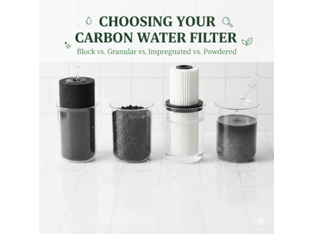 Choosing the Right Carbon Water Filter for Clean and Refreshing Water